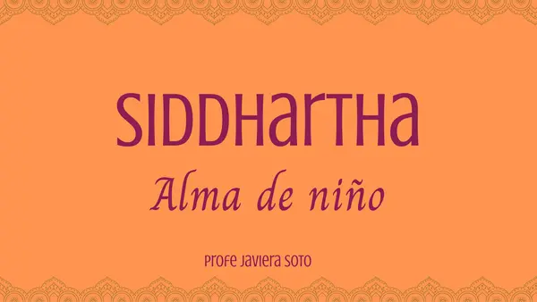 Contextualización libro Siddhartha - Hermann Hesse