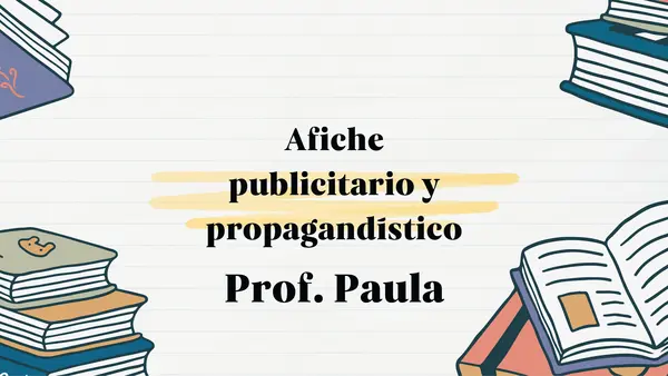 AFICHE PUBLICITARIO Y PROPAGANDÍSTICO