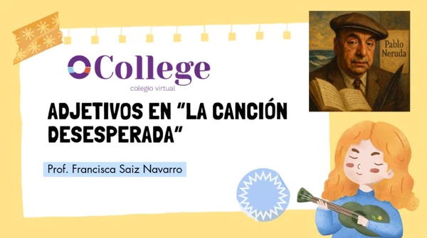 Adjetivos en la canción desesperada 