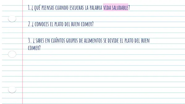 Vida saludable 