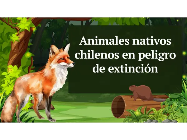 Animales nativos chilenos en peligro de extinción