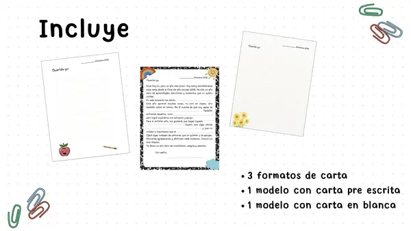Actividad cierre de año escolar: "Querid@ yo"