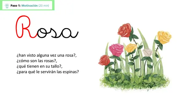 Lección 16 Rosa Parte 2 Mayúsculas Método Matte