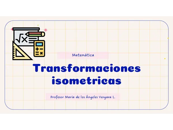 transformaciones isométricas