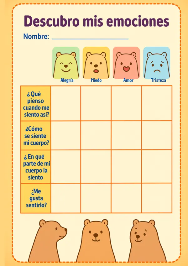 Descubro mis emociones