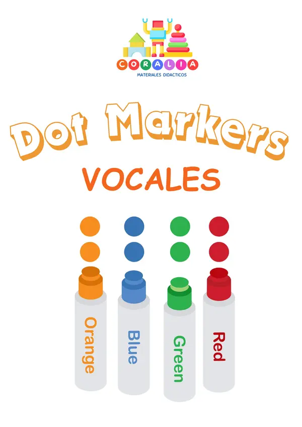 VOCALES (DOT MARKERS)