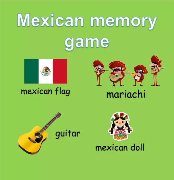 Mexican memory game