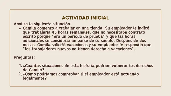 Derechos laborales en Chile | Unidad 4 | Educación Ciudadana | Cuarto Medio