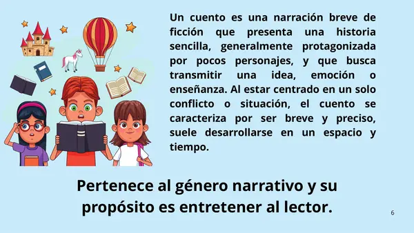 Características de un Cuento 