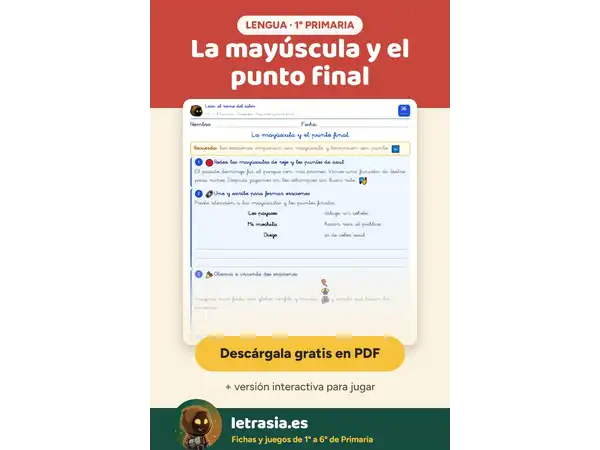 Recursos de Lengua para 1º de Primaria