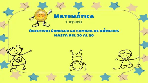 Familia de números 20 -29 Primero Básico
