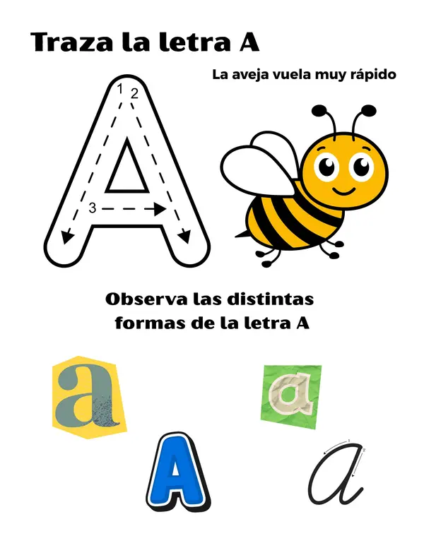 Cuadernillo de apresto "Las vocales"