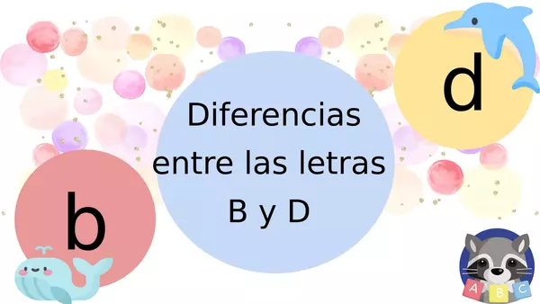 Diferencias entre b y d