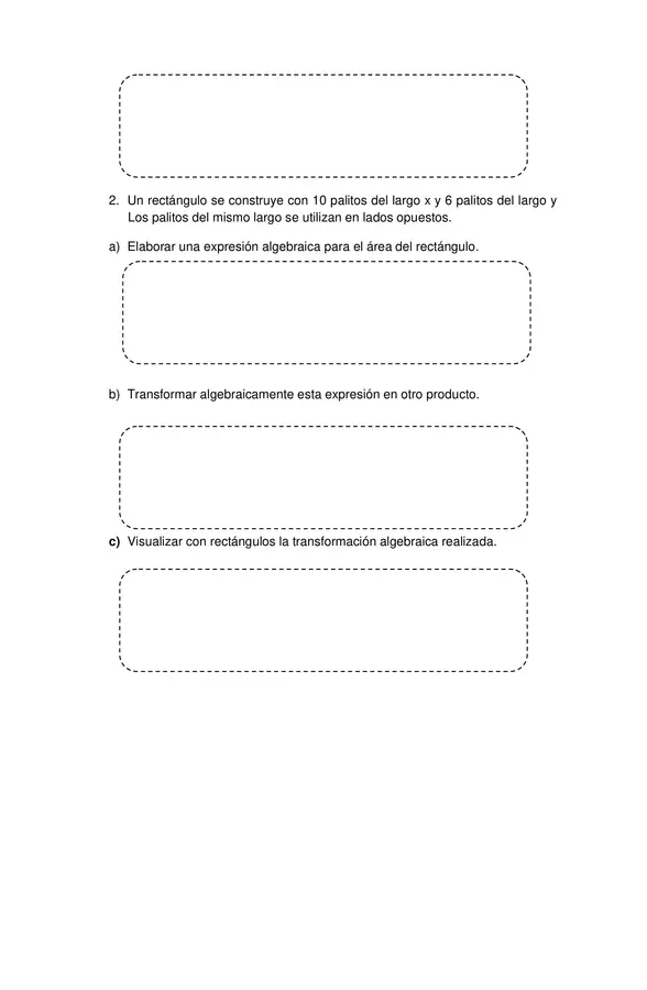 Guia Expresiones Algebraicas Octavo Basico Matematicas Unidad Hot Sex Picture 