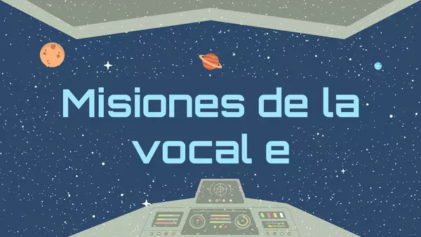 Misiones de la vocal e en el espacio