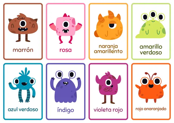 Conteo Monstruoso: Números y Colores