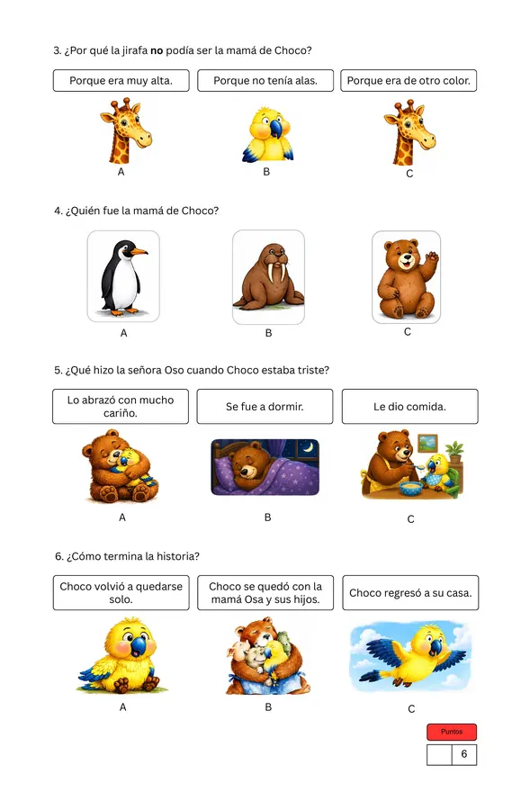Lectura domiciliaria: Choco encuentra una mamá