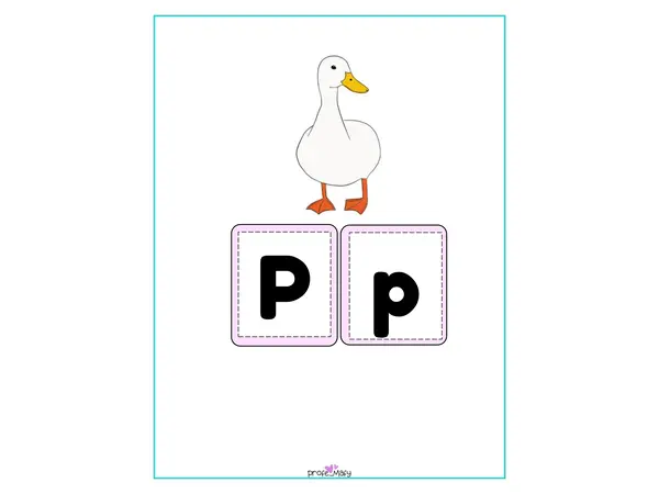 Cuadernillo letra P