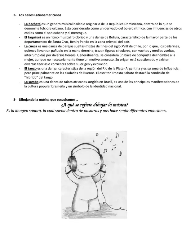 Guía de aprendizaje musical 5°Básico