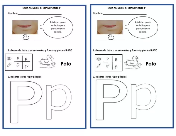 Consonante P Profesocial 