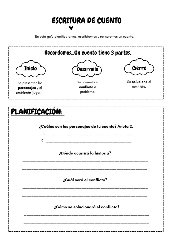 Escritura de cuento