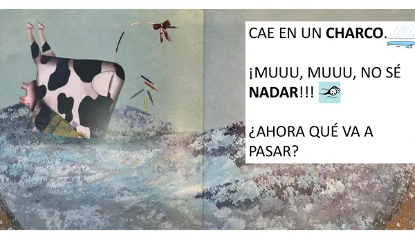 libro adaptado: ¿ahora que va a pasar?