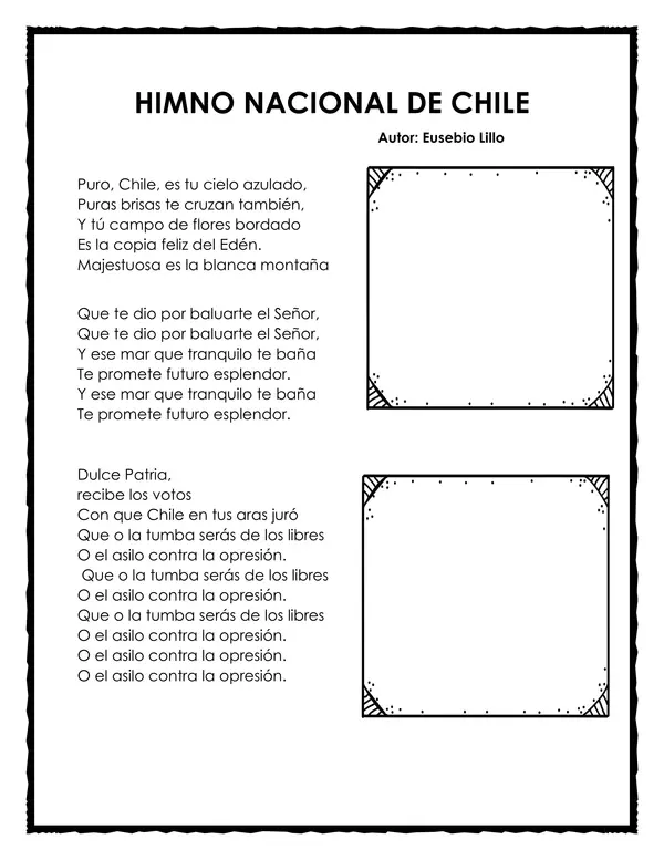 HIMNO NACIONAL DE CHILE 