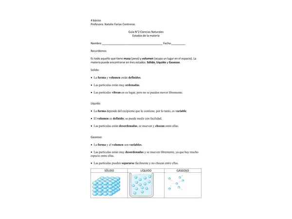 estados de la materia 