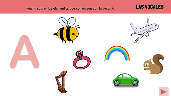 Primero Básico Refuerzo vocales
