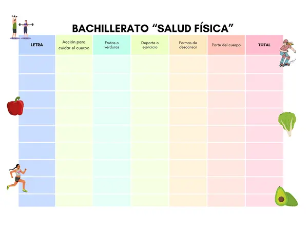 Bachillerato salud fisica