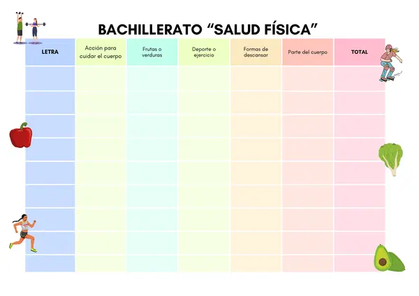 Bachillerato salud fisica
