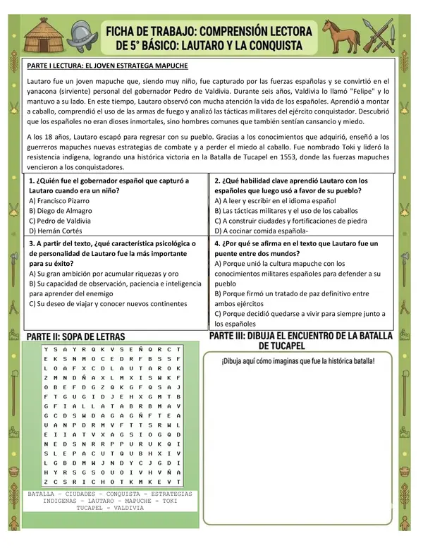 Comprensión Lectora "Lautaro" 