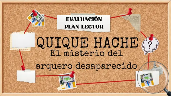 PPT Fanzine Quique Hache detective el misterio del arquero desaparecido (novela gráfica)