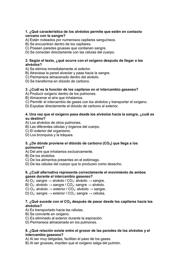 intercambio gaeoso