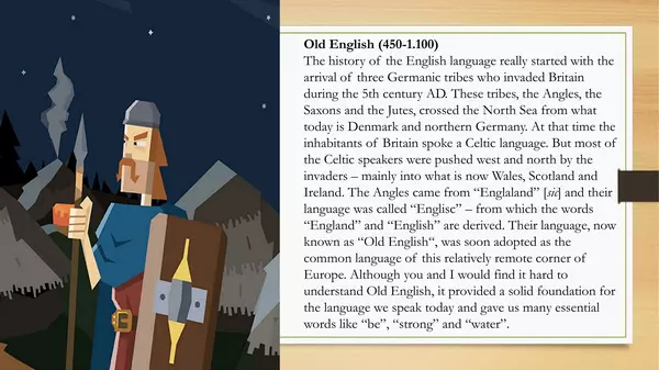 Importance of the language