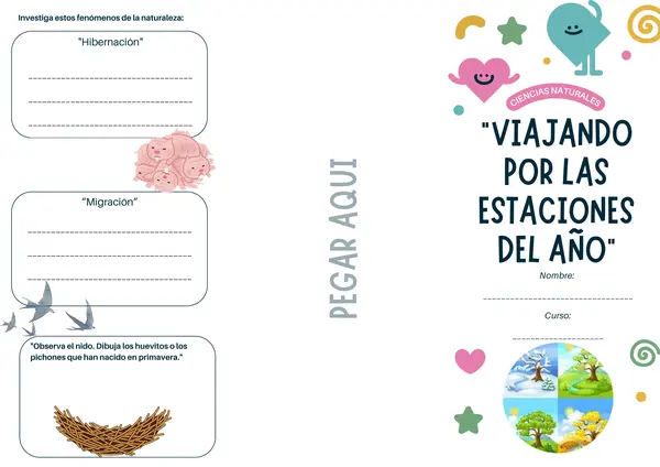  Tríptico: Estaciones del Año - Investigación y Registro