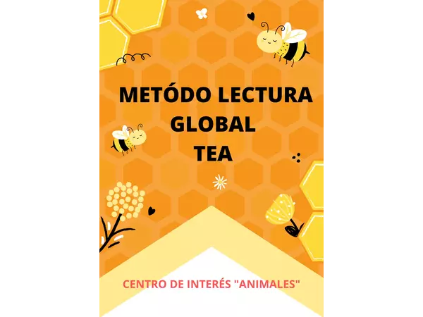 LECTURA GLOBAL TEA CENTRO DE INTERES ANIMALES