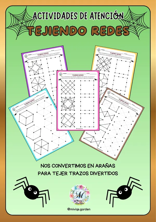 Tejiendo Redes (Trazos y patrones Divertidos)