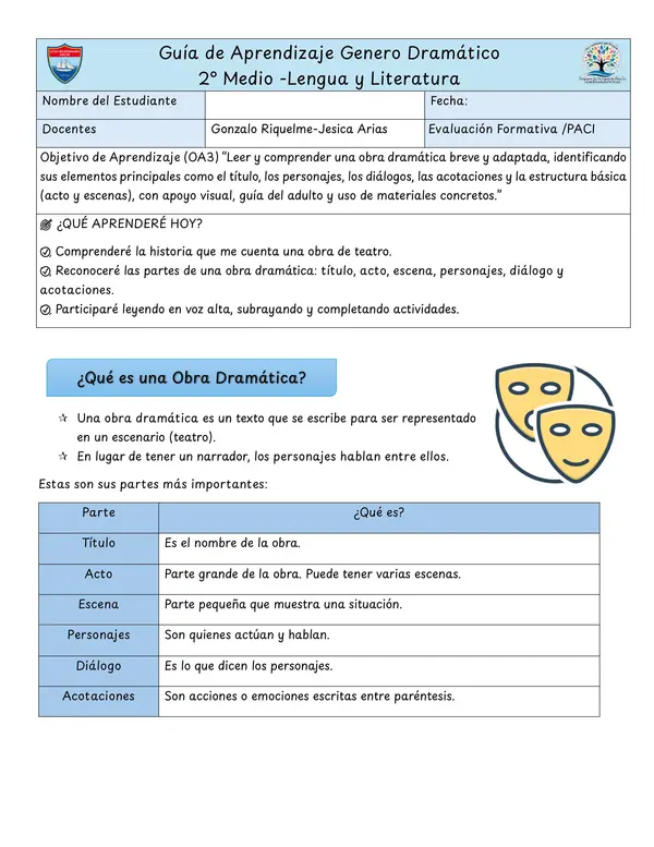 Genero Dramático 