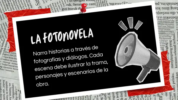 ⭐️ [PROYECTO EVALUADO] Proyecto Fotonovela "El túnel" de Ernesto Sábato (3° Medio)