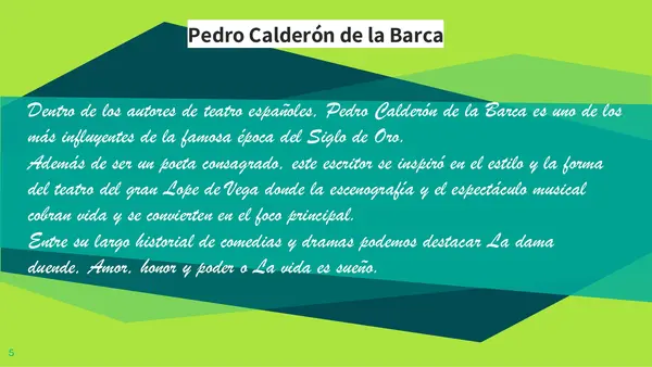 el drama taller de lit.