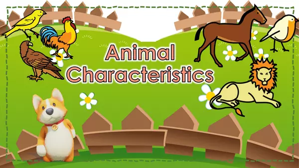 ACTIVITY 5 - ANIMALS CHARACTERISTIC