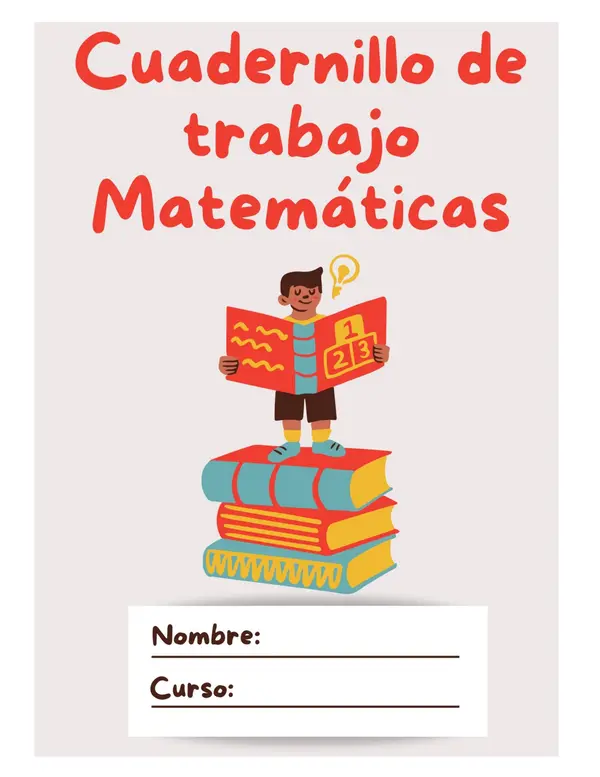 Cuadernillo completo de numeración y cantidad de 0 al 20