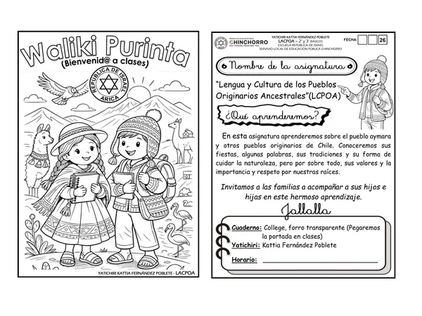 BIENVENIDA asignatura de interculturalidad