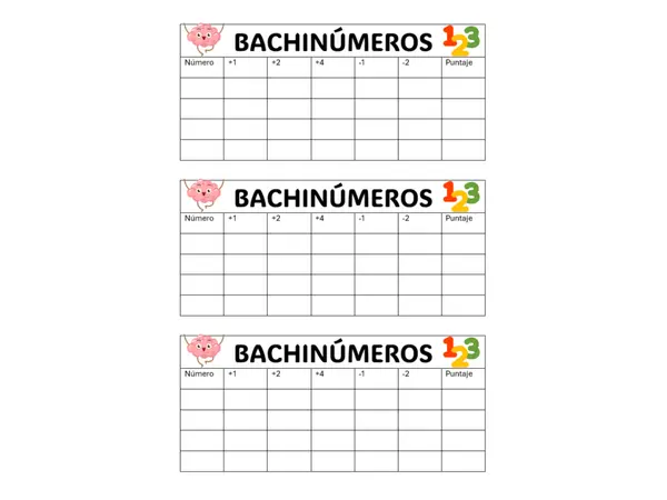 Bachinúmeros