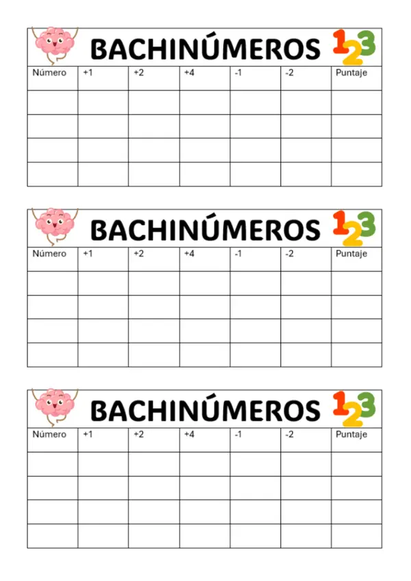 Bachinúmeros