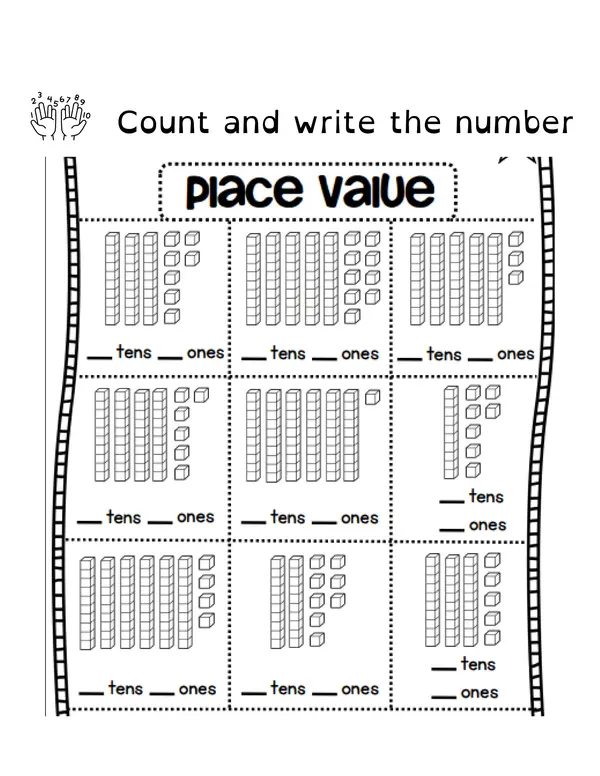 Cuadernillo Matemáticas en Inglés 1ro Básico 