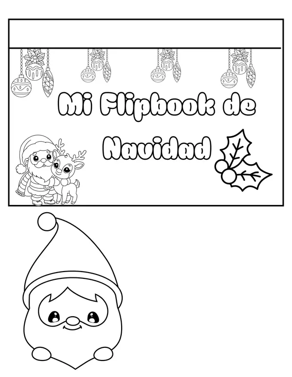 ¡Descubre el Flipbook de Navidad para Colorear y Aprender!