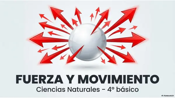 Clase 3 Unidad de Fuerza: Diapositivas Ciencias Naturales | 4° Básico