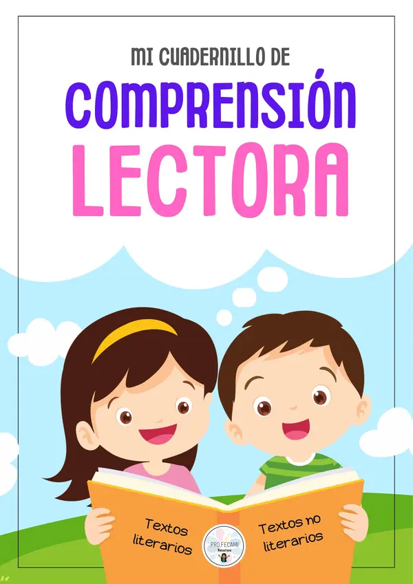 COMPRENSIÓN LECTORA TEXTOS LITERARIOS Y NO LITERARIOS